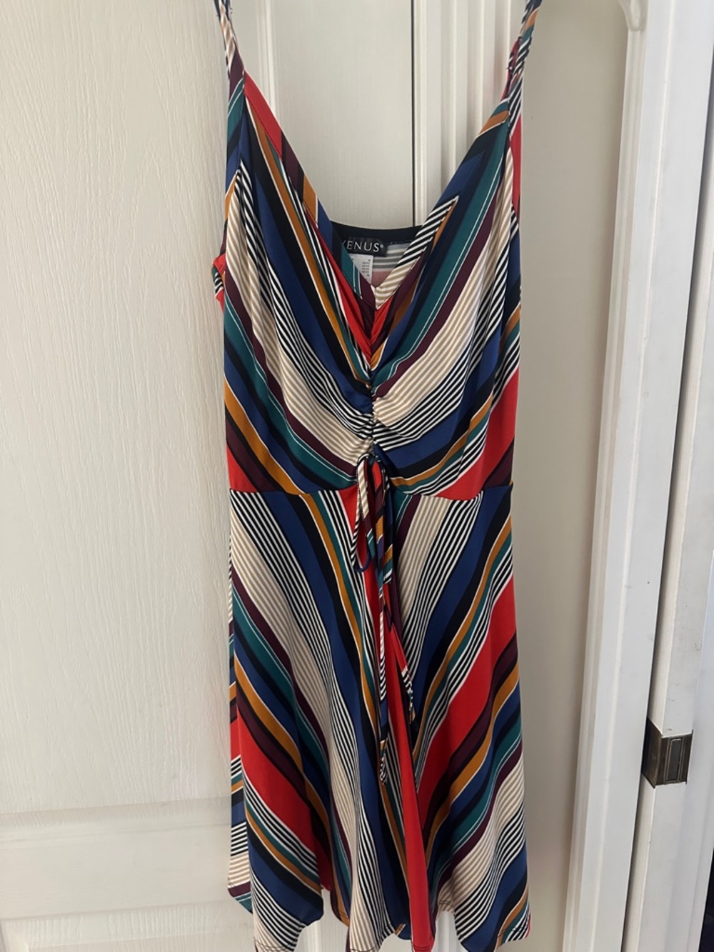 VENUS  Striped Sleeveless SunDress Sz M